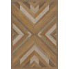 Norwegian - Bohemian - Rhapsody 52x76 Vintage Vinyl Floorcloth