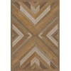 Norwegian - Bohemian - Rhapsody 70x102 Vintage Vinyl Floorcloth