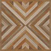 Norwegian - Bohemian - Rhapsody 96x96 Vintage Vinyl Floorcloth