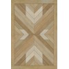 Norwegian - Bohemian - Romani 20x30 Vintage Vinyl Floorcloth
