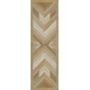 Norwegian - Bohemian - Romani 36x115 Vintage Vinyl Floorcloth