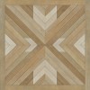 Norwegian - Bohemian - Romani 36x36 Vintage Vinyl Floorcloth