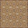 Norwegian - Denali - Hunter 96x96 Vintage Vinyl Floorcloth