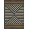 Norwegian - Hoia - I Think Strange Things 70x102 Vintage Vinyl Floorcloth
