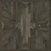 Norwegian - Native - Black Hawk 60x60 Vintage Vinyl Floorcloth