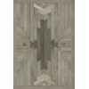 Norwegian - Native - Of the Moon and Stars 96x140 Vintage Vinyl Floorcloth