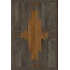 Norwegian - Native - The Warriors 24x36 Vintage Vinyl Floorcloth