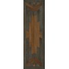 Norwegian - Native - The Warriors 36x115 Vintage Vinyl Floorcloth