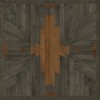 Norwegian - Native - The Warriors 60x60 Vintage Vinyl Floorcloth