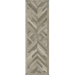 Norwegian - Nile - And the Vales Below 36x115 Vintage Vinyl Floorcloth