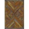 Norwegian - Nile - Aura Valley 24x36 Vintage Vinyl Floorcloth