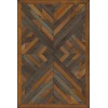 Norwegian - Nile - Beneath Vital Currents 24x36 Vintage Vinyl Floorcloth