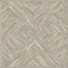 Norwegian - Nile - Northward Rill 120x120 Vintage Vinyl Floorcloth