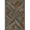 Norwegian - Nile - Reflections 20x30 Vintage Vinyl Floorcloth