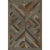 Norwegian - Nile - Reflections 38x56 Vintage Vinyl Floorcloth