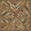 Norwegian - Nile - Rich Waters 36x36 Vintage Vinyl Floorcloth