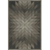 Norwegian - Wicklow - Aged Blackstair 20x30 Vintage Vinyl Floorcloth