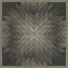 Norwegian - Wicklow - Aged Blackstair 36x36 Vintage Vinyl Floorcloth