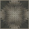 Norwegian - Wicklow - Aged Blackstair 72x72 Vintage Vinyl Floorcloth