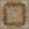 Norwegian - Wicklow - Camaderry 36x36 Vintage Vinyl Floorcloth
