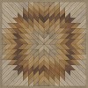 Norwegian - Wicklow - Camaderry 60x60 Vintage Vinyl Floorcloth