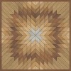 Norwegian - Wicklow - Kippure 72x72 Vintage Vinyl Floorcloth