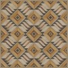 Norwegian - Yukon - Logan 96x96 Vintage Vinyl Floorcloth