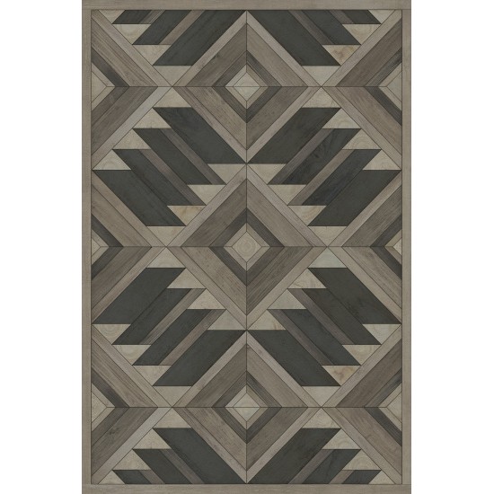 Norwegian - Yukon - Miners 20x30 Vintage Vinyl Floorcloth