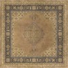 Persian Bazaar - Agra - Jahan 120x120 Vintage Vinyl Floorcloth