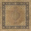 Persian Bazaar - Agra - Jahan 48x48 Vintage Vinyl Floorcloth