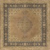 Persian Bazaar - Agra - Jahan 72x72 Vintage Vinyl Floorcloth