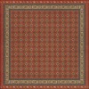 Persian Bazaar - Balouch - Jannat 120x120 Vintage Vinyl Floorcloth