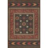 Persian Bazaar - Balouch - Lalen 38x56 Vintage Vinyl Floorcloth