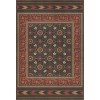 Persian Bazaar - Balouch - Lalen 52x76 Vintage Vinyl Floorcloth