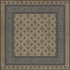 Persian Bazaar - Balouch - Nodakk 72x72 Vintage Vinyl Floorcloth