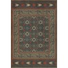 Persian Bazaar - Balouch - Pahwal 52x76 Vintage Vinyl Floorcloth