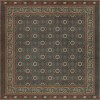Persian Bazaar - Balouch - Pahwal 96x96 Vintage Vinyl Floorcloth