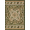Persian Bazaar - Balouch - Sabzal 24x36 Vintage Vinyl Floorcloth