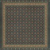 Persian Bazaar - Balouch - Sambay 120x120 Vintage Vinyl Floorcloth