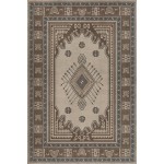 Persian Bazaar - Bergama - Adnan 72x108 Vintage Vinyl Floorcloth