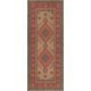 Persian Bazaar - Bergama - Altan 36x90 Vintage Vinyl Floorcloth