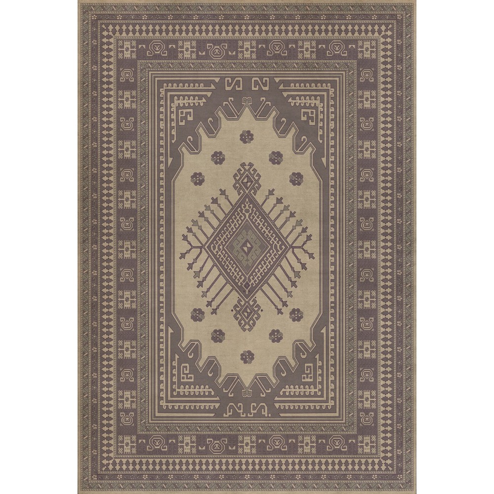 Persian Bazaar - Bergama - Didem 96x140 Vintage Vinyl Floorcloth