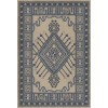 Persian Bazaar - Bergama - Nehir 38x56 Vintage Vinyl Floorcloth
