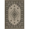 Persian Bazaar - Bergama - Seda 52x76 Vintage Vinyl Floorcloth