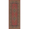 Persian Bazaar - Bergama - Volkan 36x90 Vintage Vinyl Floorcloth
