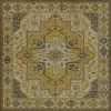 Persian Bazaar - Camelot - Charlemagne 120x120 Vintage Vinyl Floorcloth