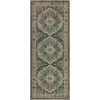 Persian Bazaar - Camelot - Excalibur 36x90 Vintage Vinyl Floorcloth