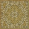 Persian Bazaar - Camelot - Gwendolyn 48x48 Vintage Vinyl Floorcloth