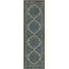 Persian Bazaar - Camelot - Lancelot 36x115 Vintage Vinyl Floorcloth