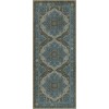 Persian Bazaar - Camelot - Lancelot 36x90 Vintage Vinyl Floorcloth